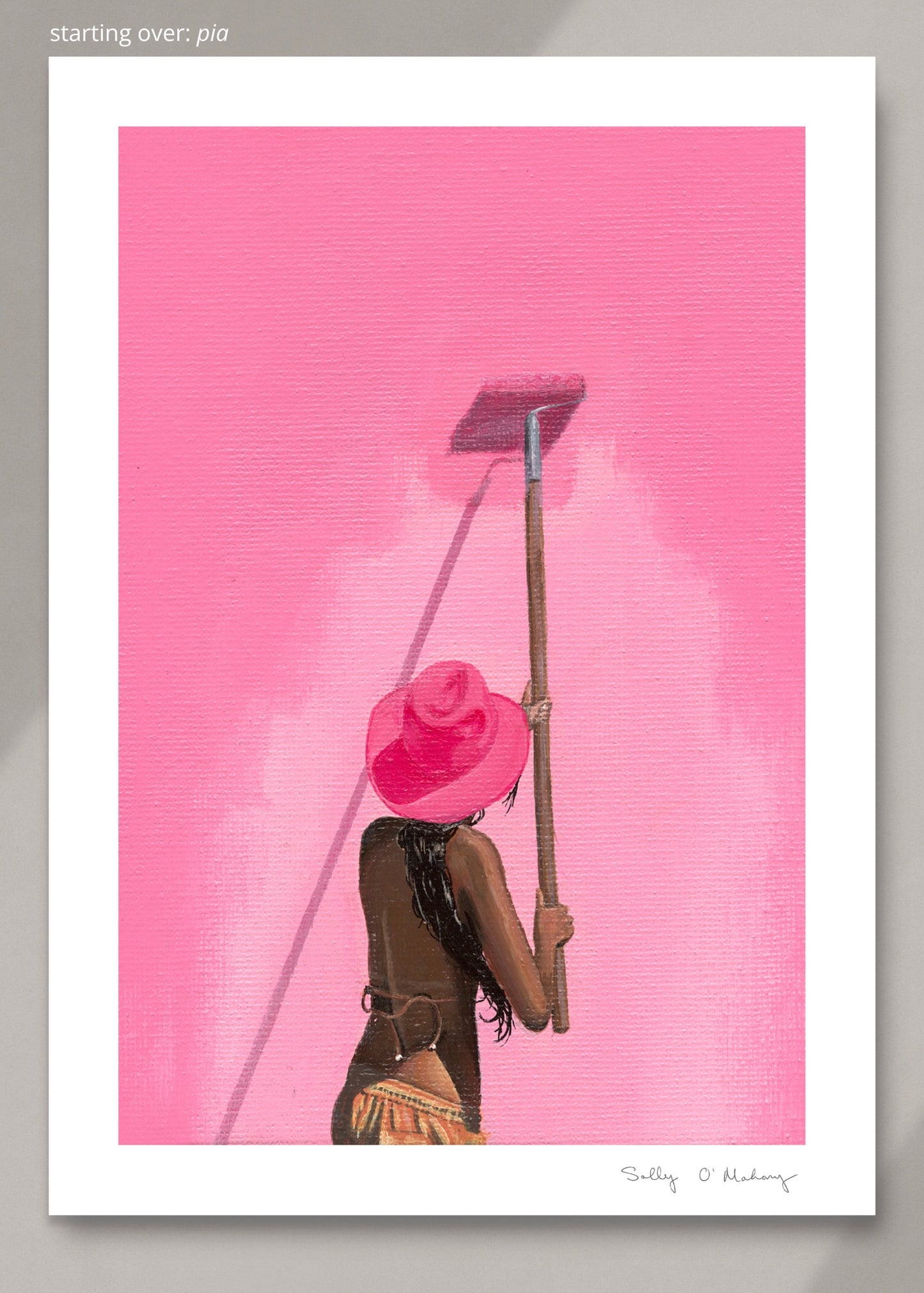 ‘Starting Over’: Pia | A5 Print