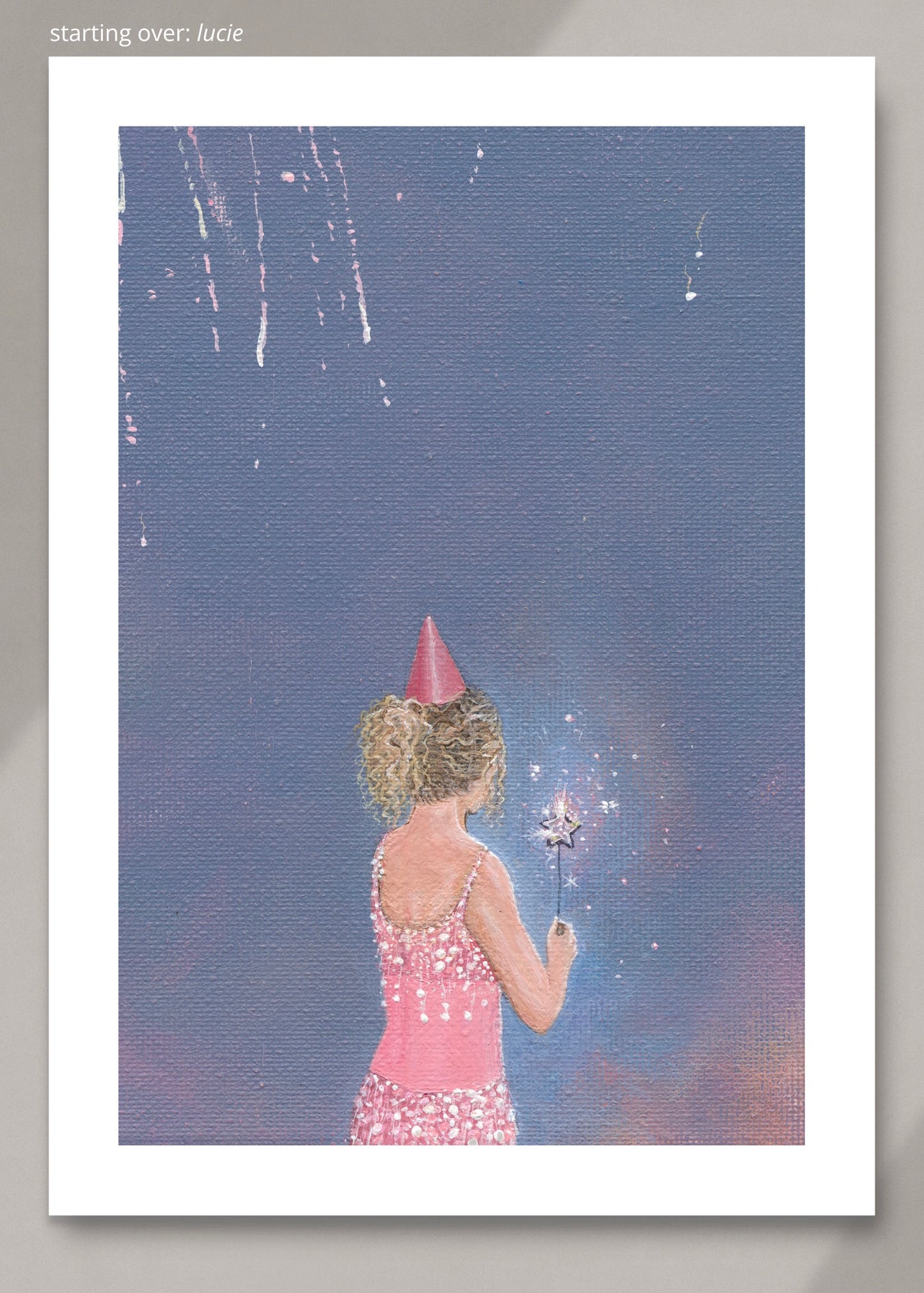 ‘Starting Over’: Lucie | A5 Print