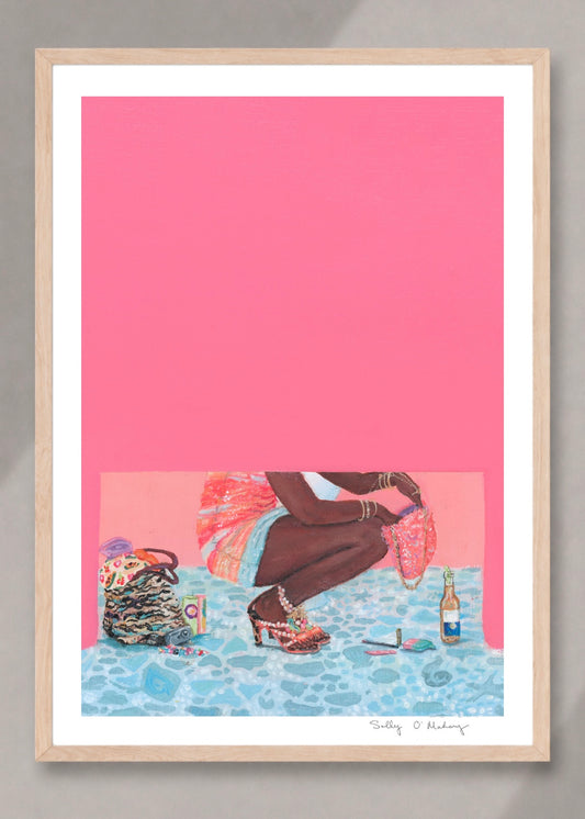 ‘Voulez-Vous’ | The Girls’ Bathroom | Giclée Print