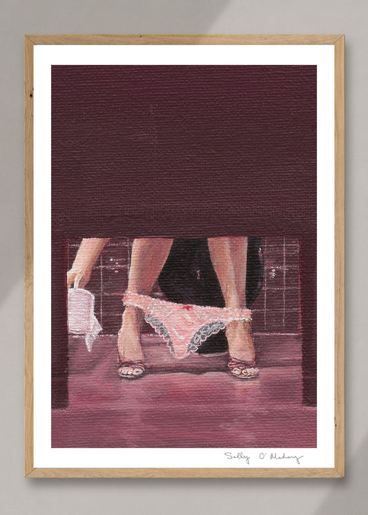 ‘Handover’ | The Girls’ Bathroom | Giclée Print