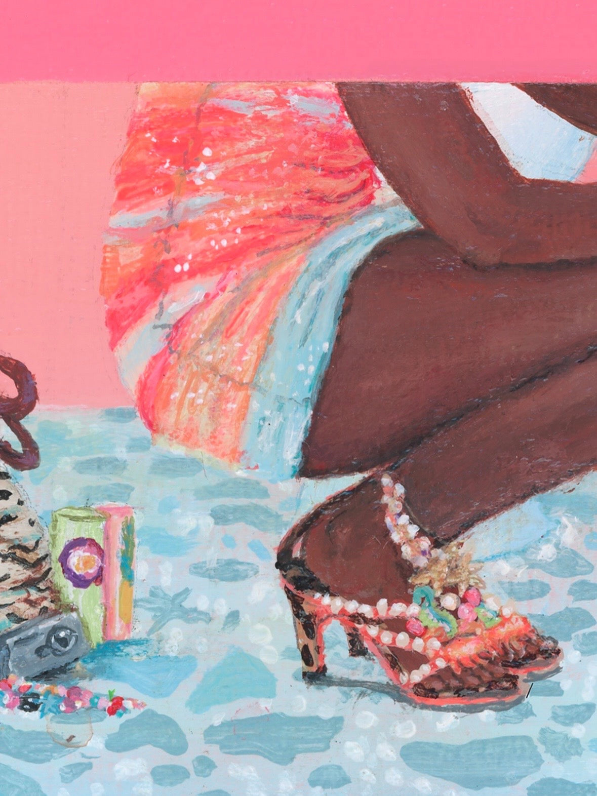 ‘Ibiza on the Rocks’ | The Girls’ Bathroom | Original