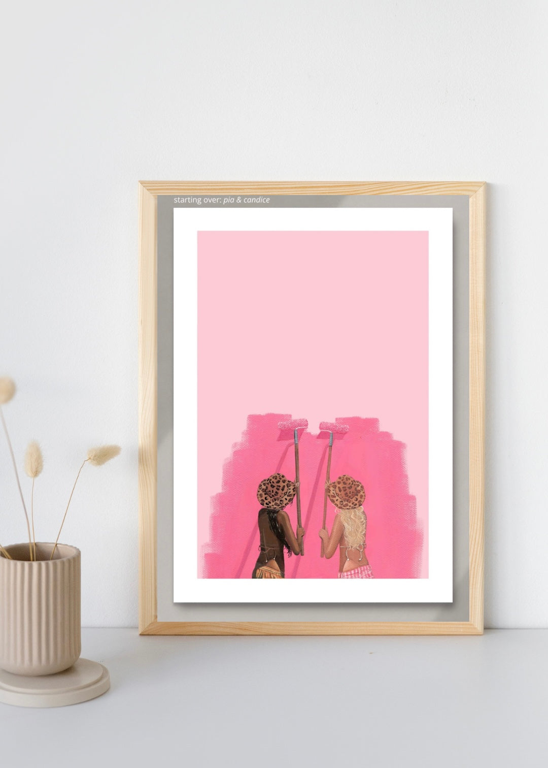 ‘Helping Hand’: Pia & Candice | A5 Print