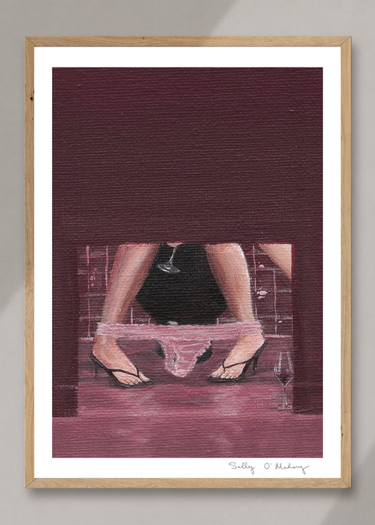 ‘Handful’ | The Girls’ Bathroom | Giclée Print