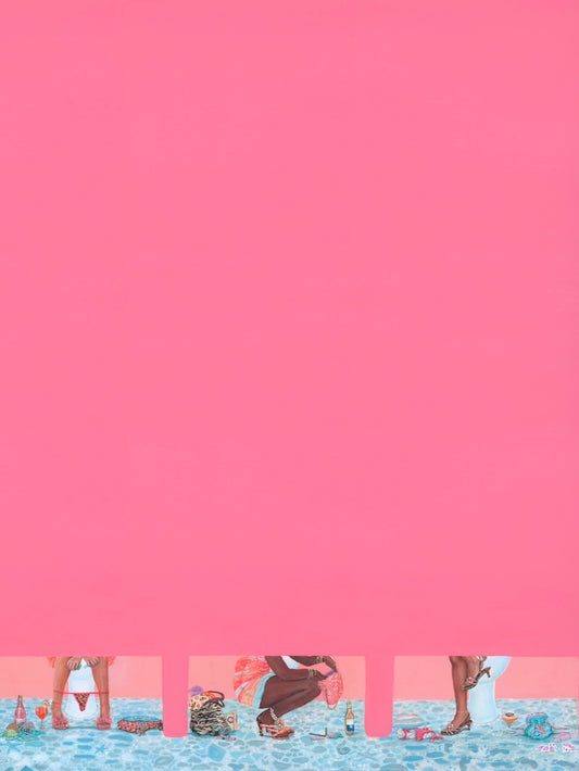 ‘Ibiza on the Rocks’ | The Girls’ Bathroom | Original